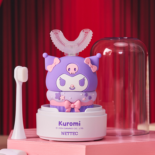 Youle NETTEC new product launched - Children's U-shaped electric toothbrush - Kuromi